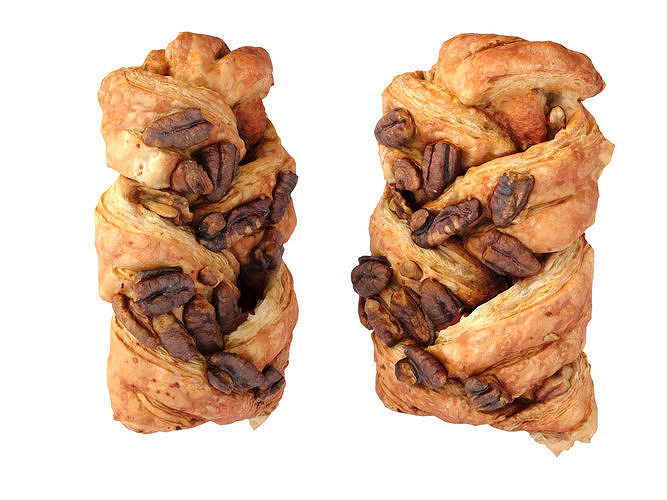 Maple pecan plait  3D model 6