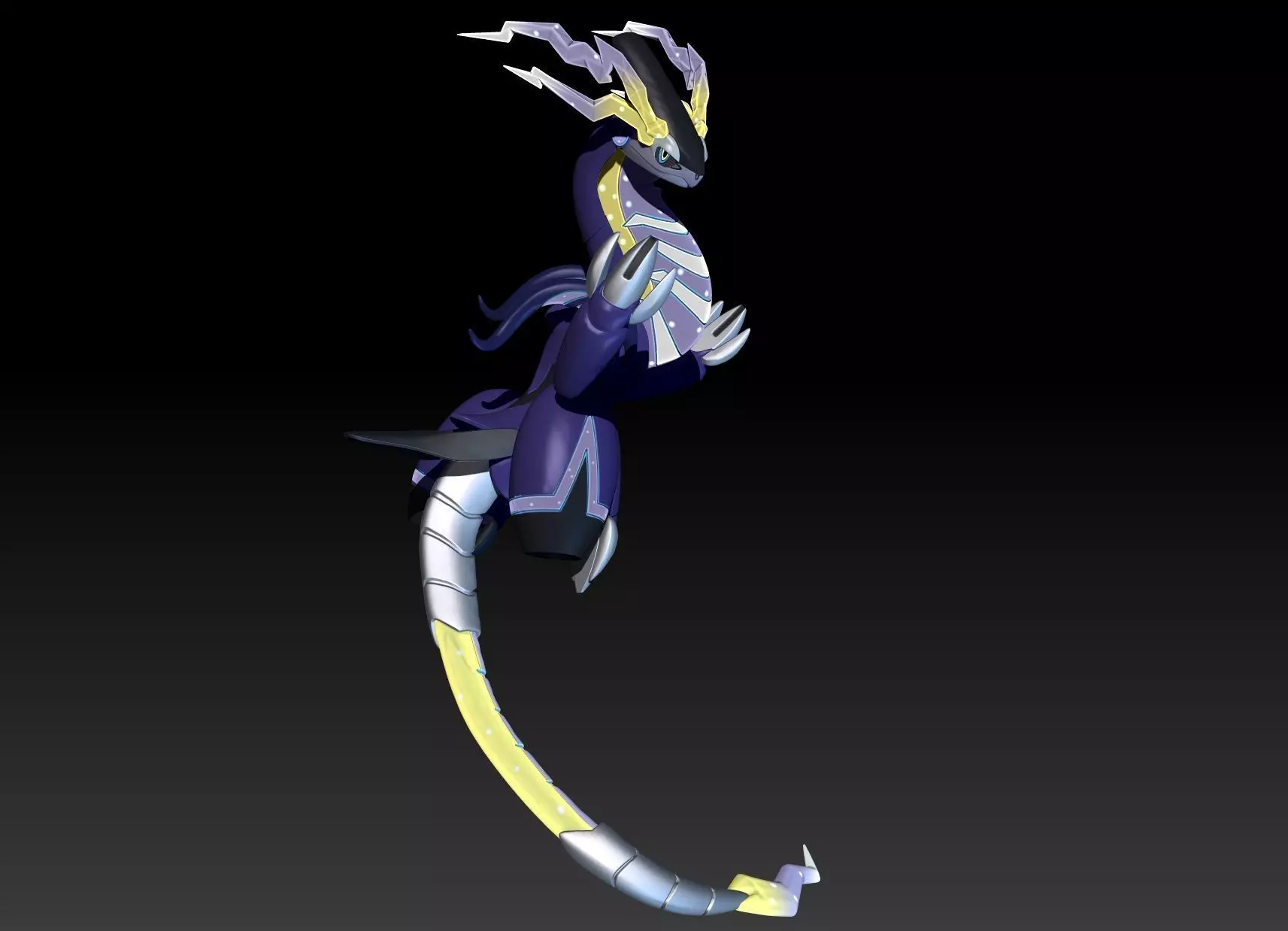 Pokemon Miraidon 3D print model