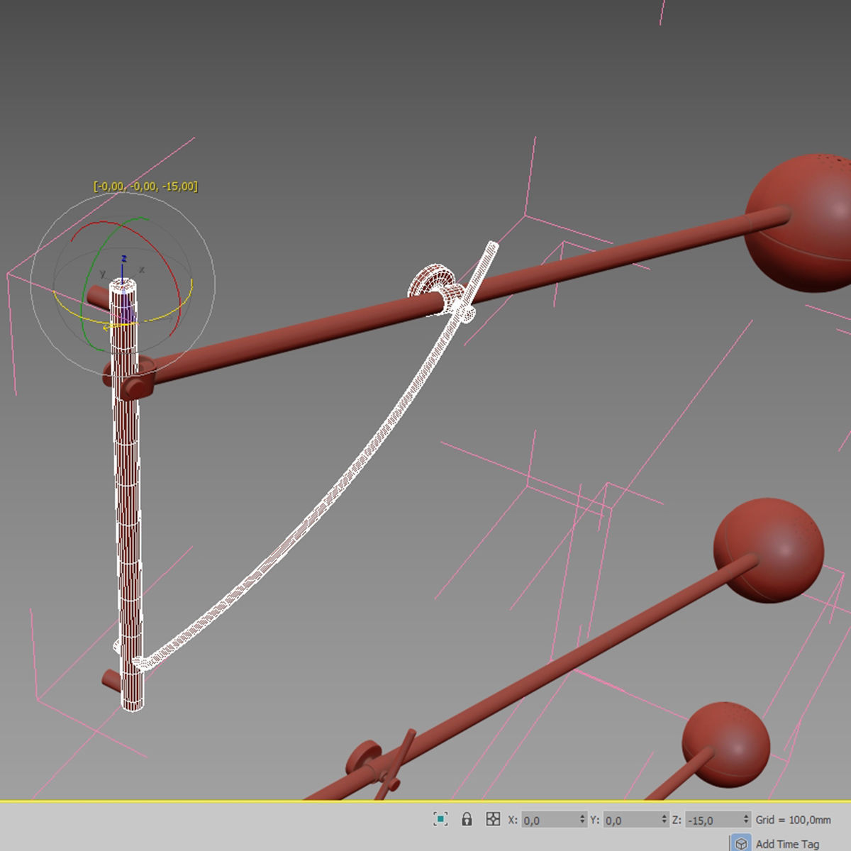 355 lighting fixtures 27 Northern Balancer wall lamp by Yuue 3D model_7