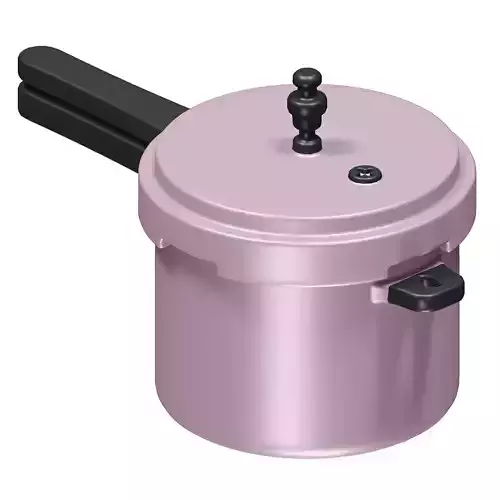 Baby Cooker Toy 3D model