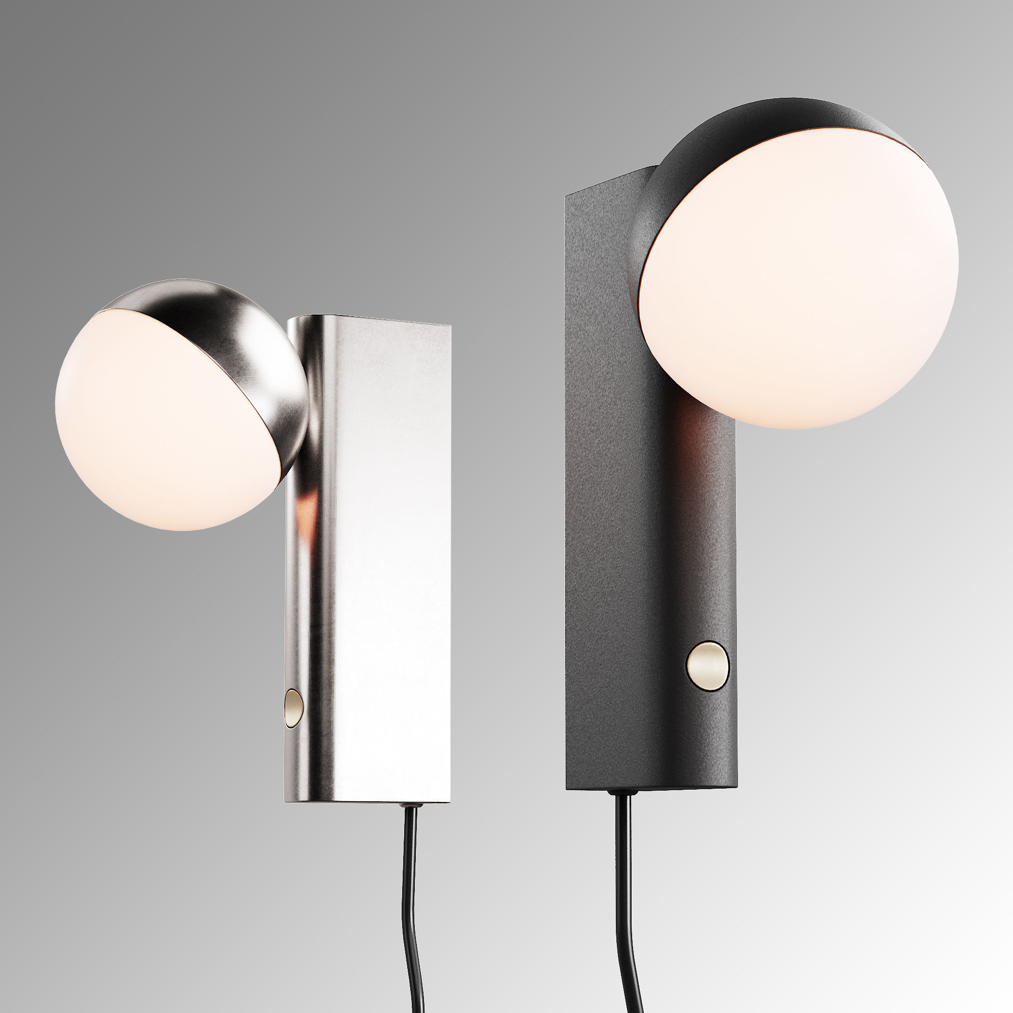 357 lighting fixtures 29 Northern Balancer Mini Wall lamp b Yuue 3D model_1