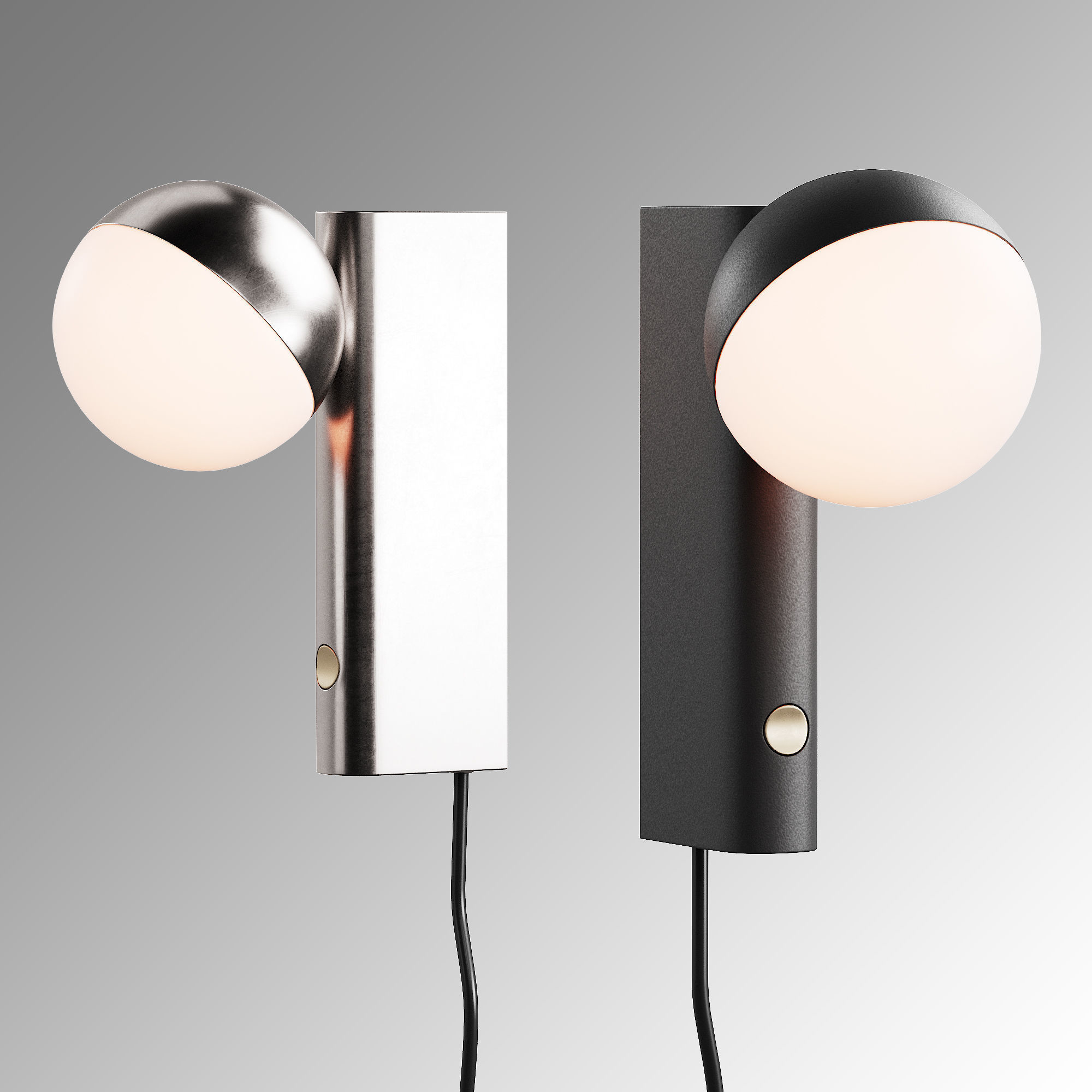 357 lighting fixtures 29 Northern Balancer Mini Wall lamp b Yuue 3D model_3