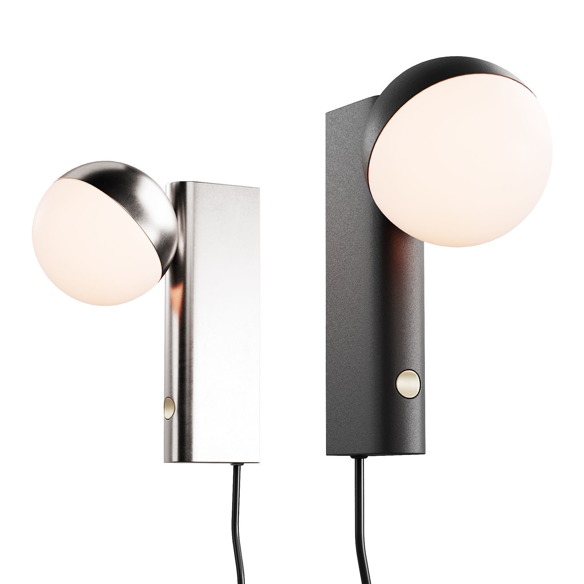 357 lighting fixtures 29 Northern Balancer Mini Wall lamp b Yuue 3D model_4