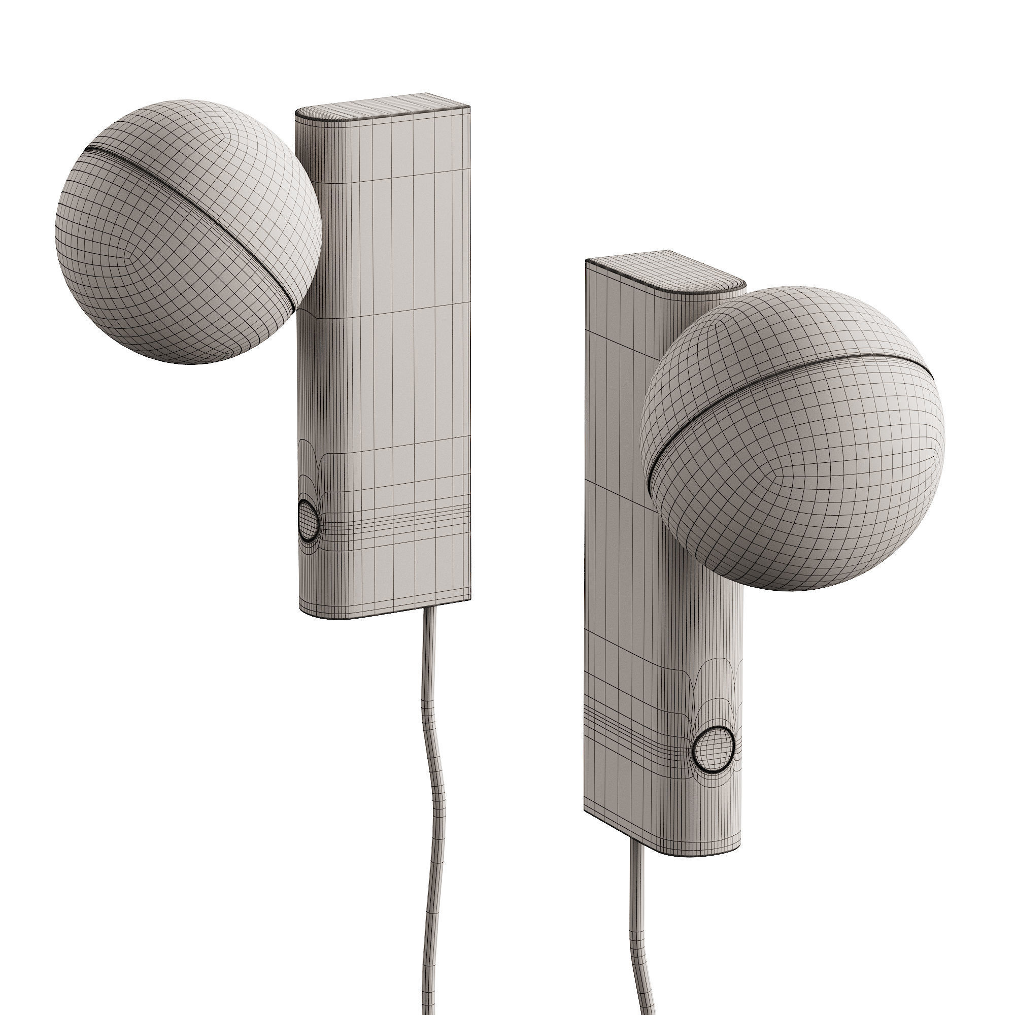 357 lighting fixtures 29 Northern Balancer Mini Wall lamp b Yuue 3D model_5