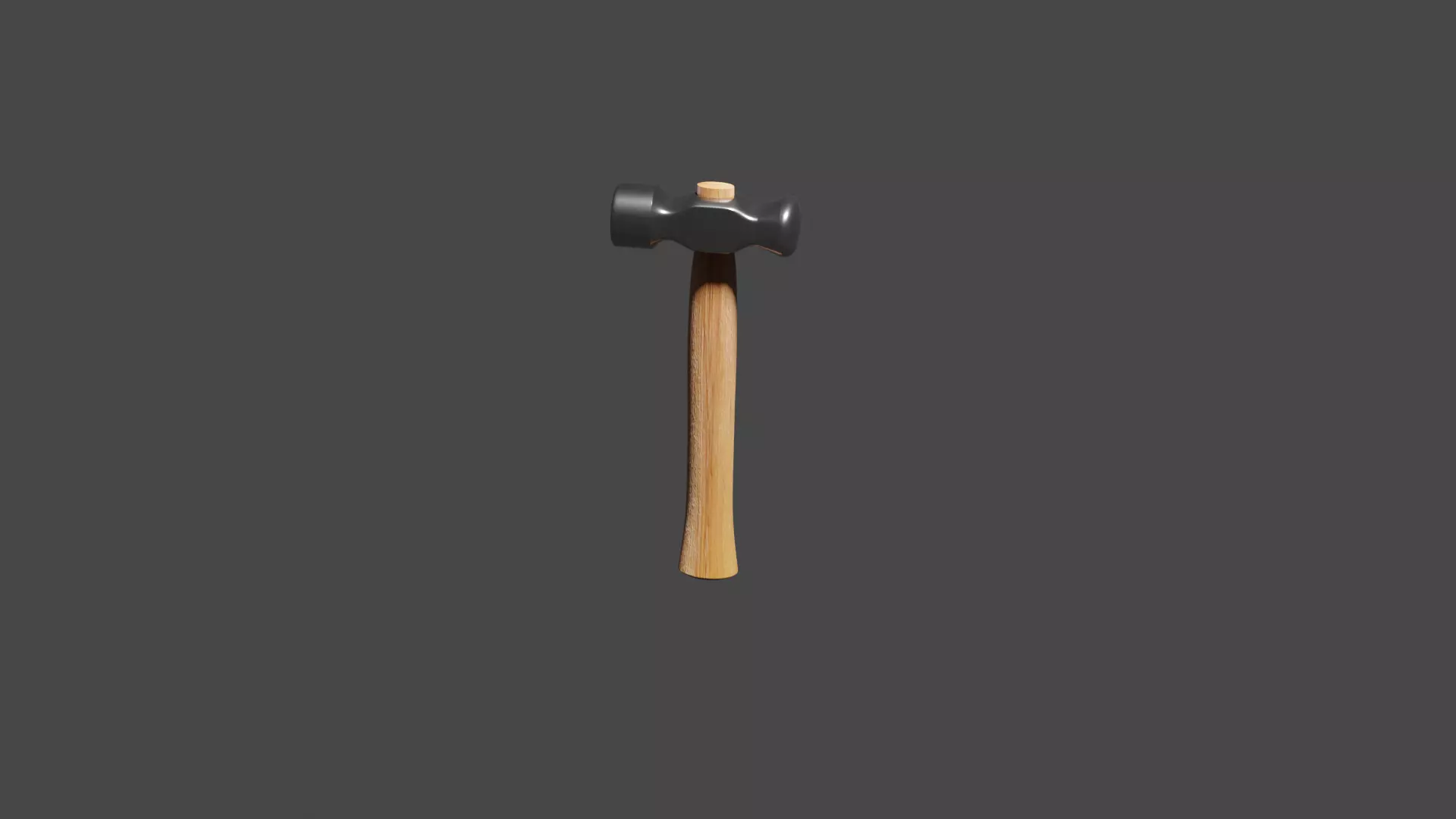 3D Hammer Using Blender 3D model_0