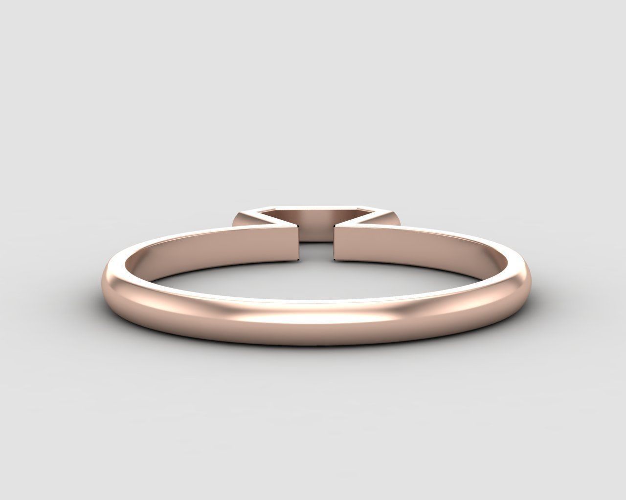 lightweight minimal diamond ring 104-MW 3D print model_7