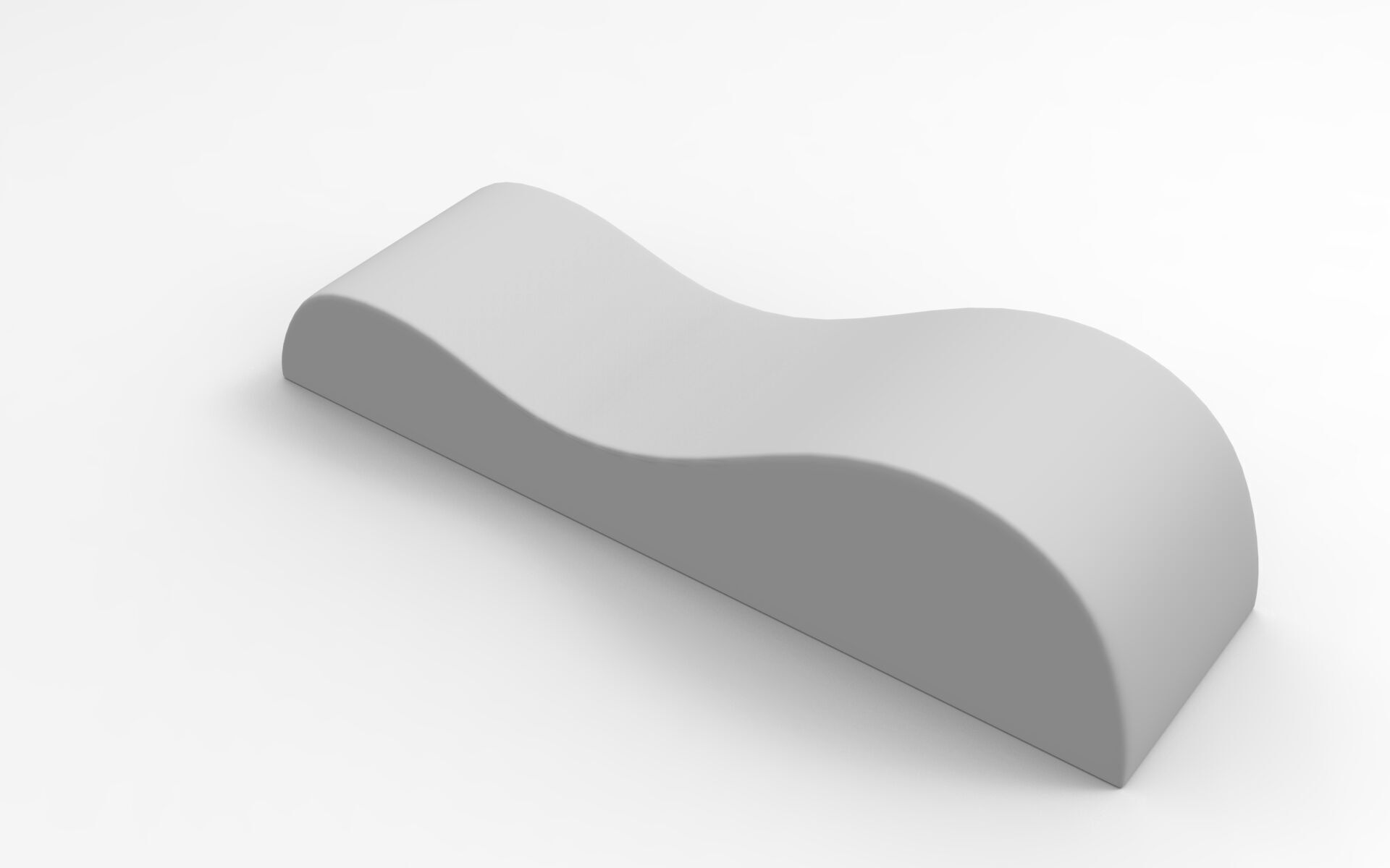 Glos Stool Low-poly 3D model_8