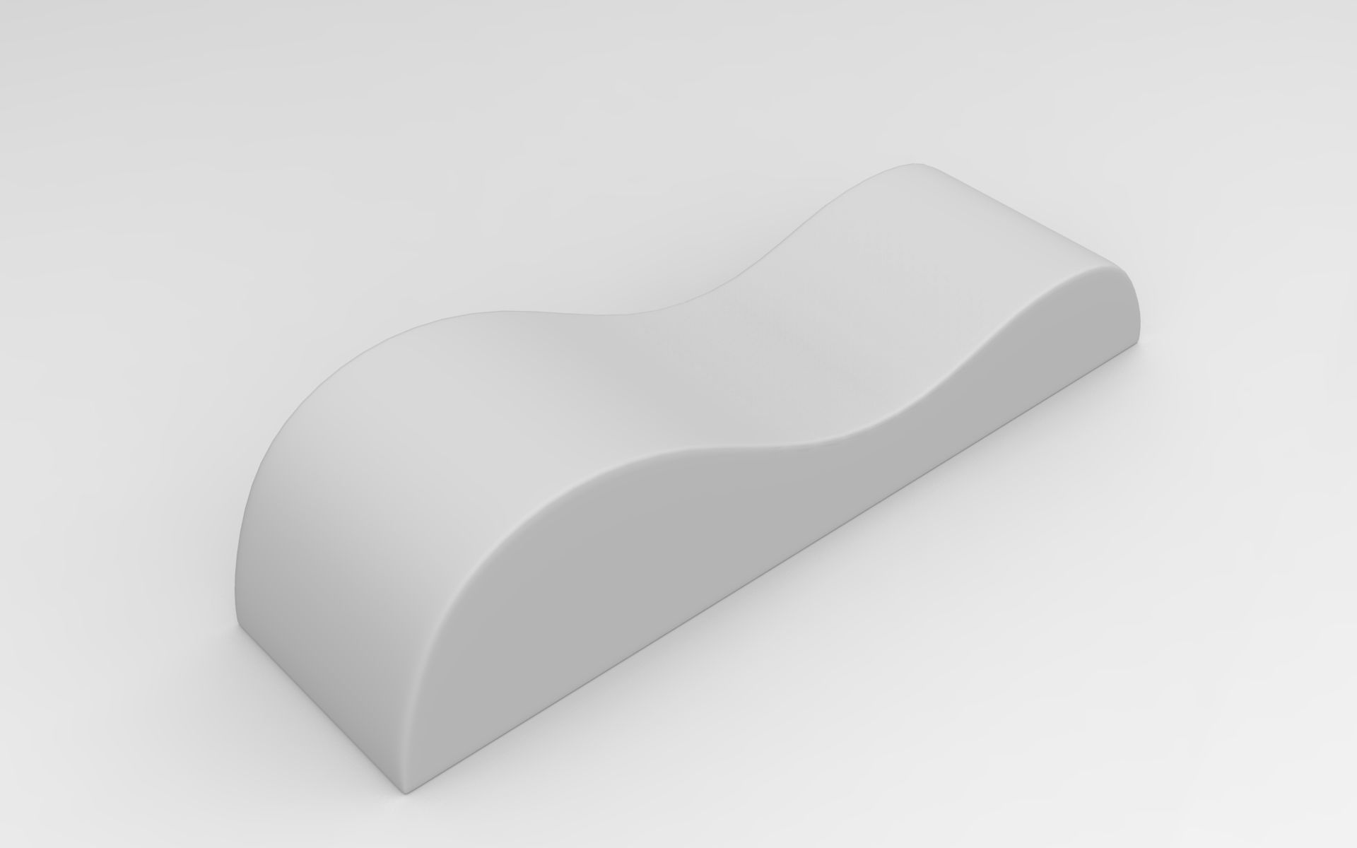 Glos Stool Low-poly 3D model_7