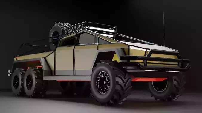 cybertruck 6x6