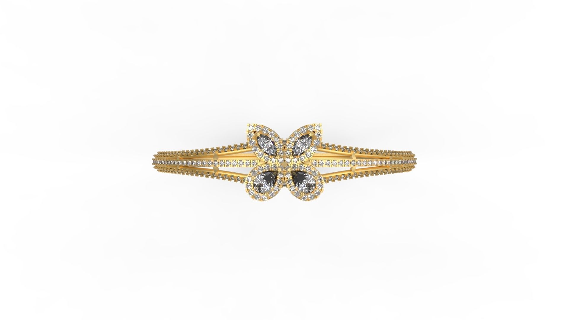 Bracelet 128 3D print model_4