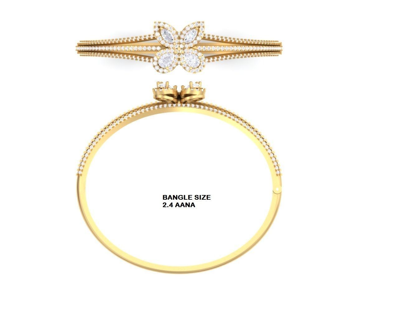 Bracelet 128 3D print model_9