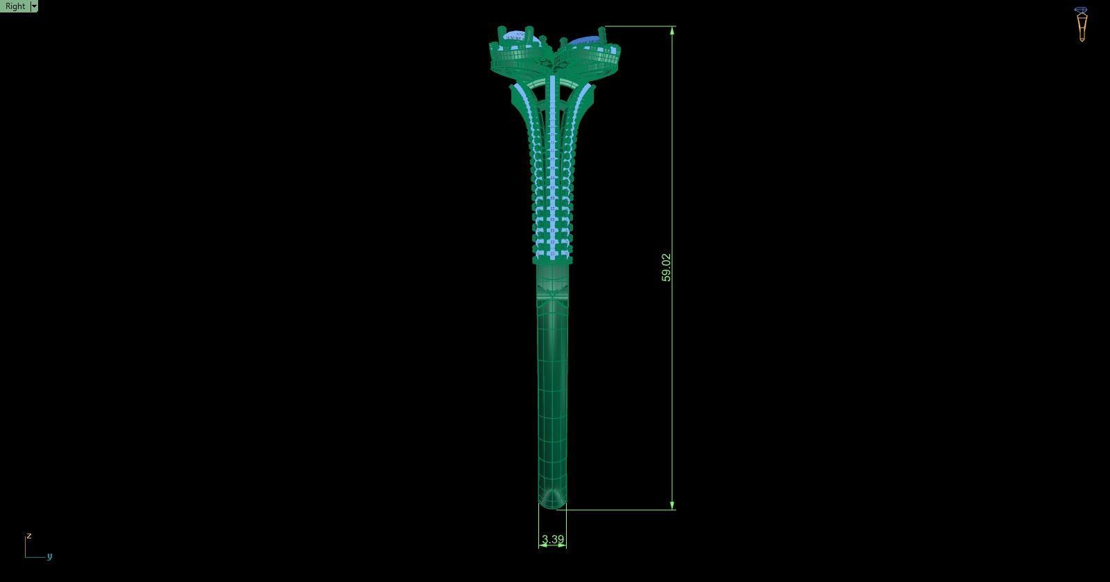 Bracelet 128 3D print model_8