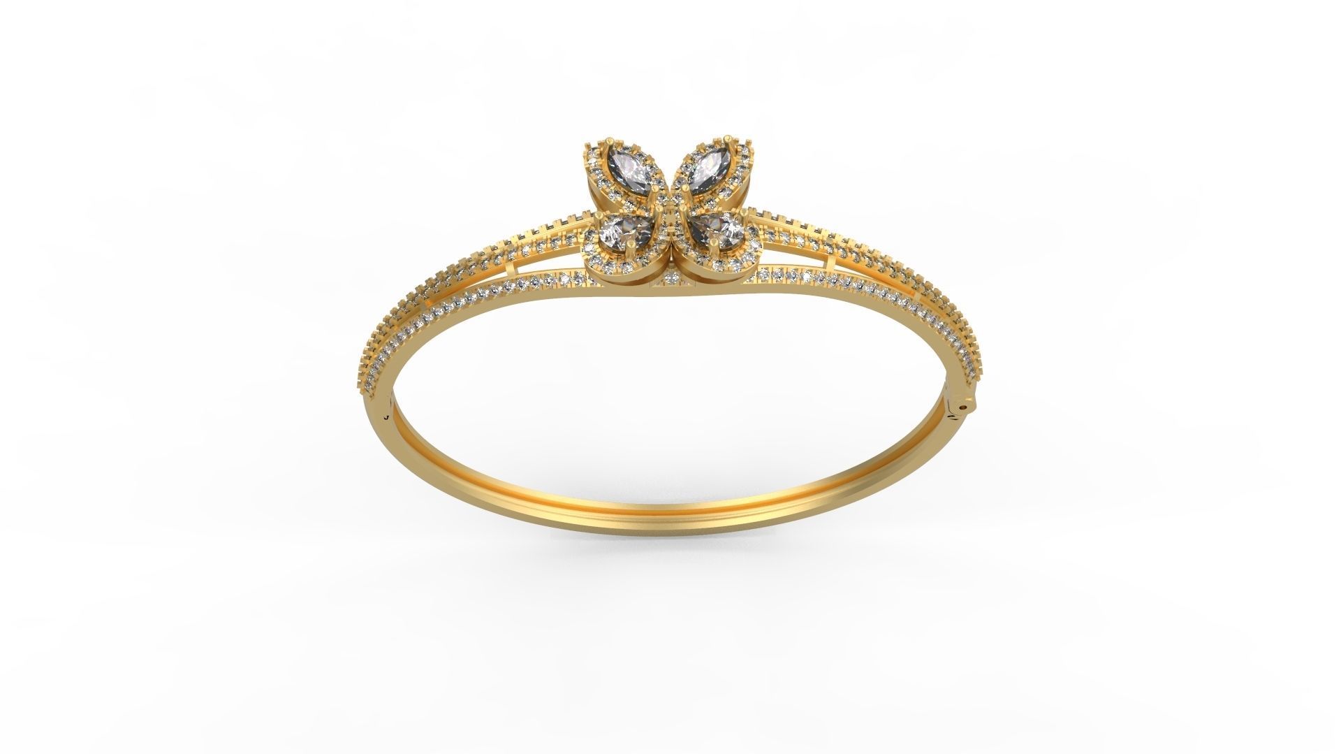 Bracelet 128 3D print model_3