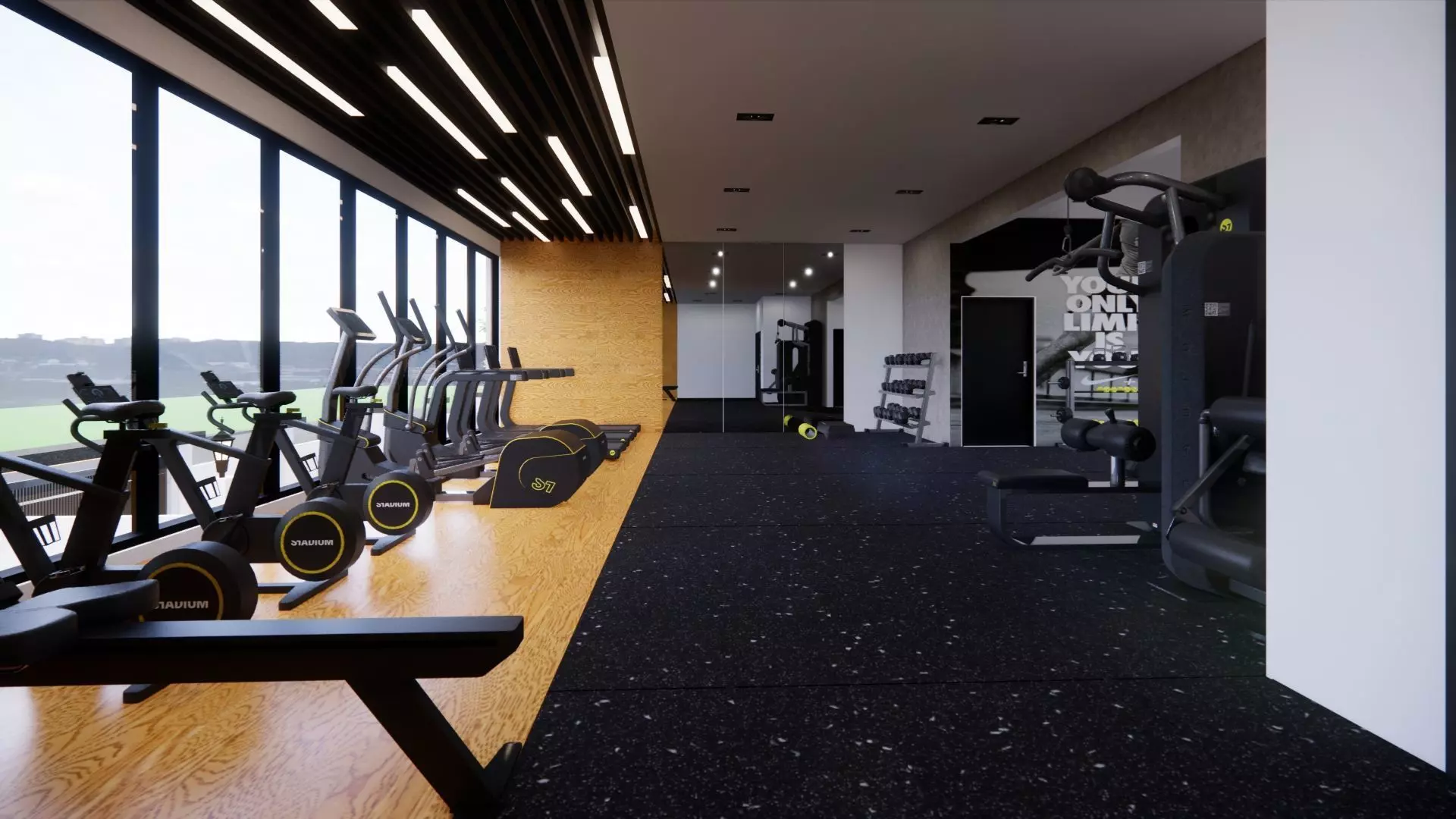 GYM DESIGN SPACE 3D model_0
