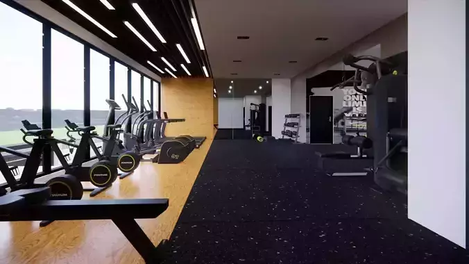 GYM DESIGN SPACE 3D model