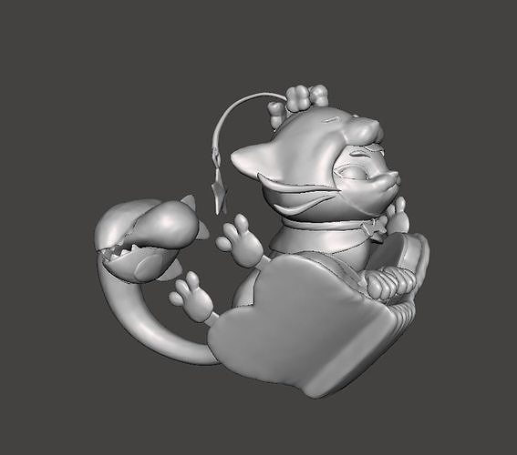 Shiba Yuumi 3D Model 3D print model