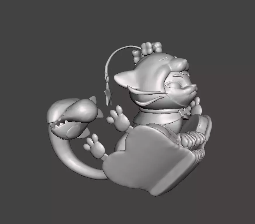 Shiba Yuumi 3D Model 3D print model_0