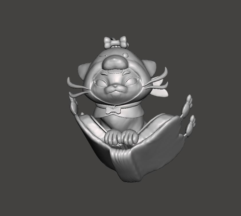 Shiba Yuumi 3D Model 3D print model_1