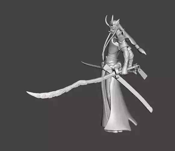 Inkshadow Yone 3D Model