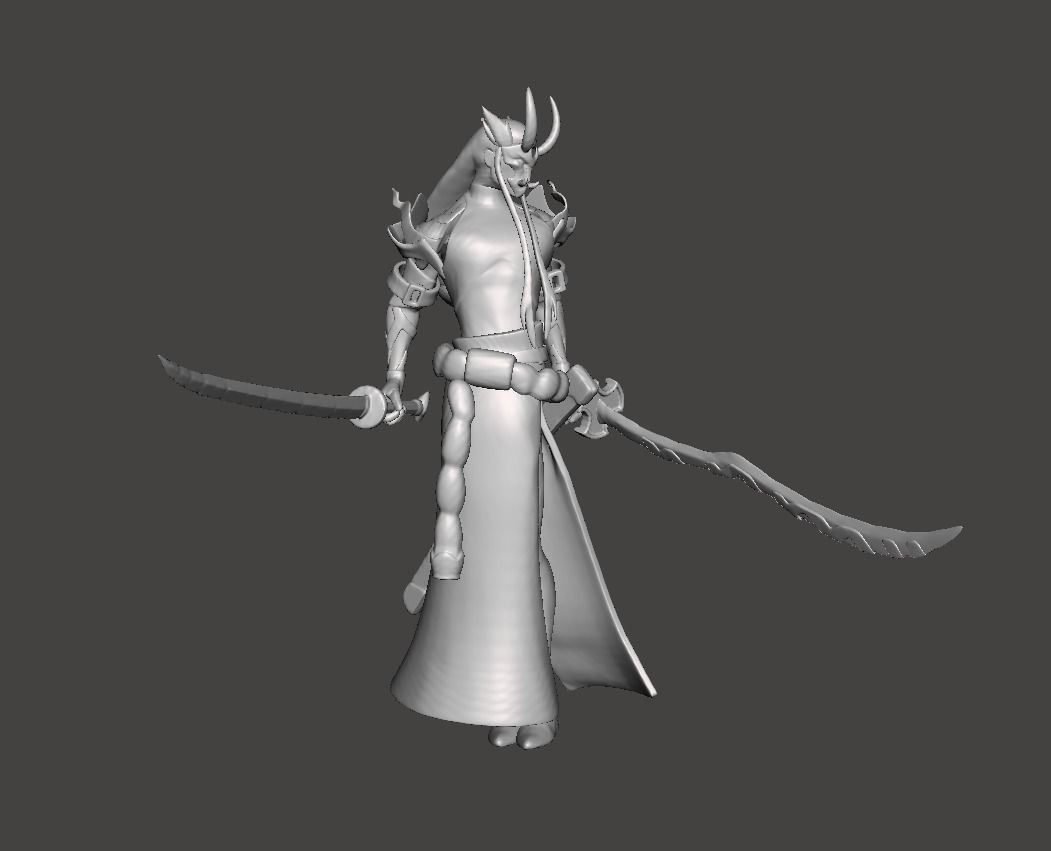 Inkshadow Yone 3D Model 3D print model_1