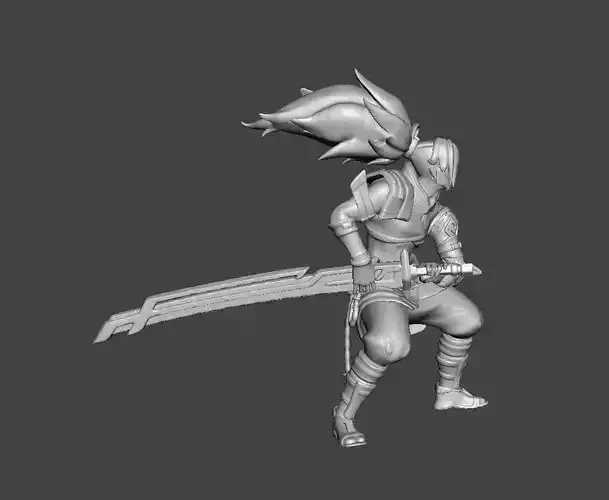Inkshadow Yasuo 3D Model
