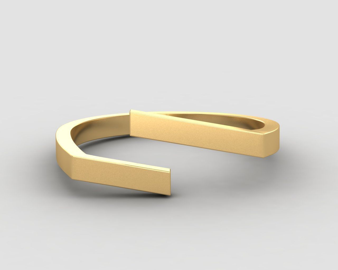 lightweight bypass minimal ring 107-MW 3D print model_17