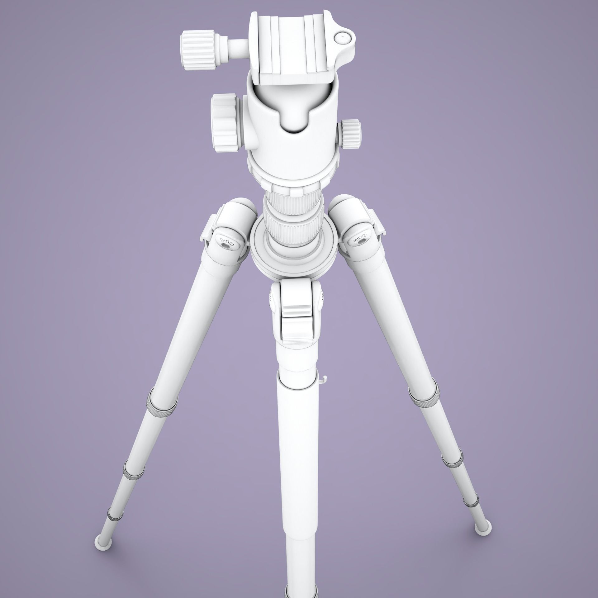 HD Tripod  3D model_18