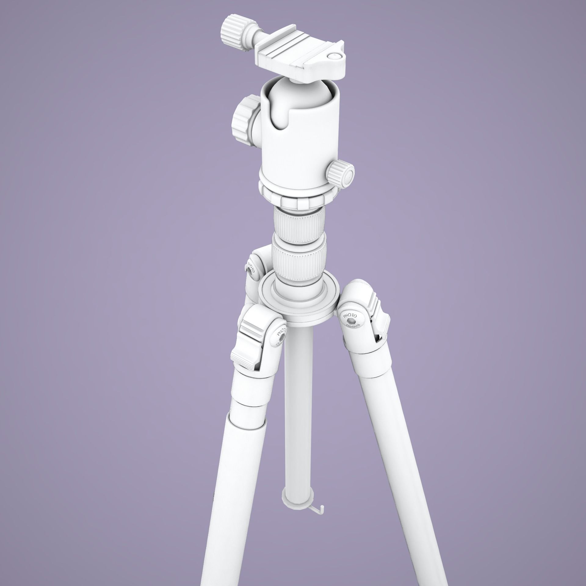 HD Tripod  3D model_21