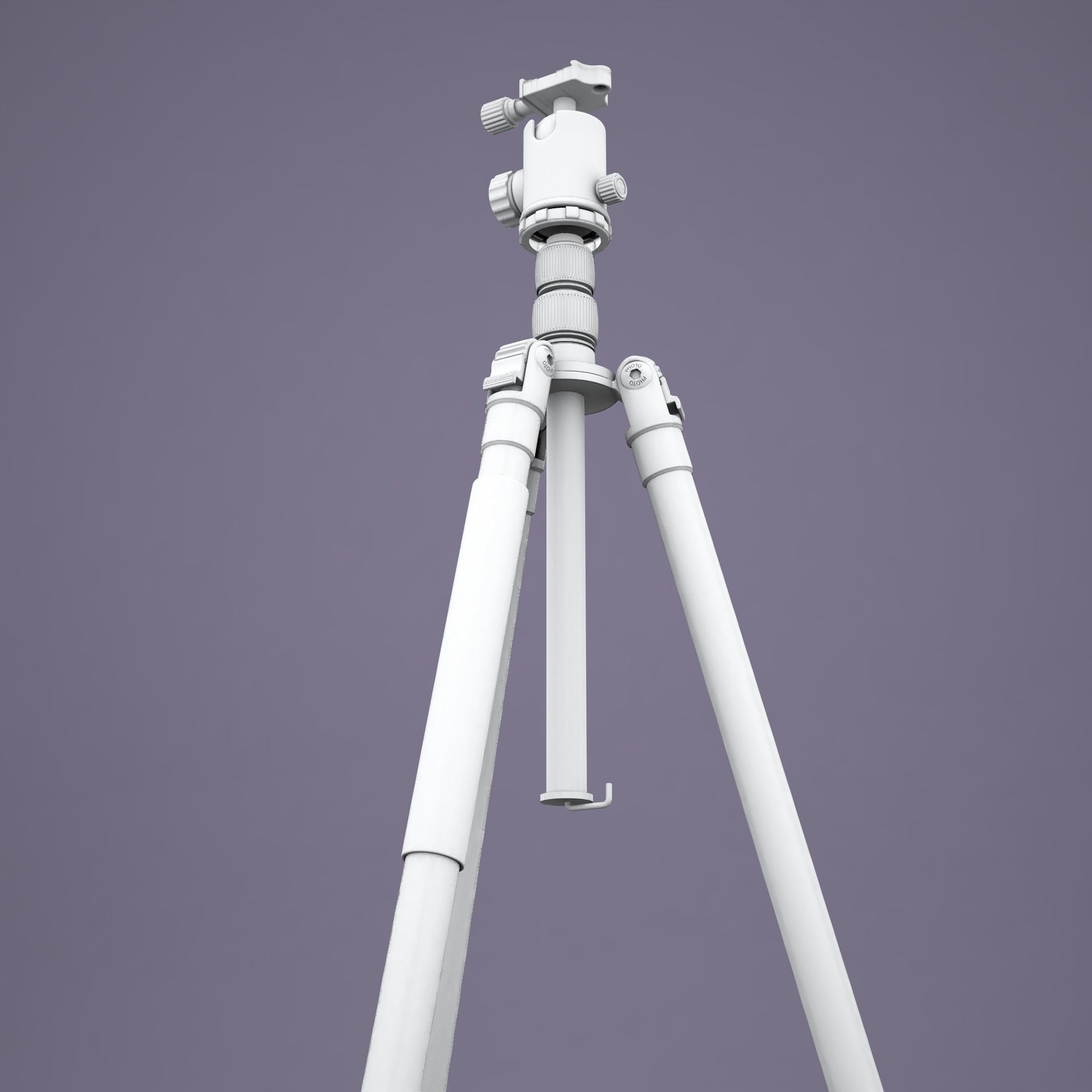 HD Tripod  3D model_15