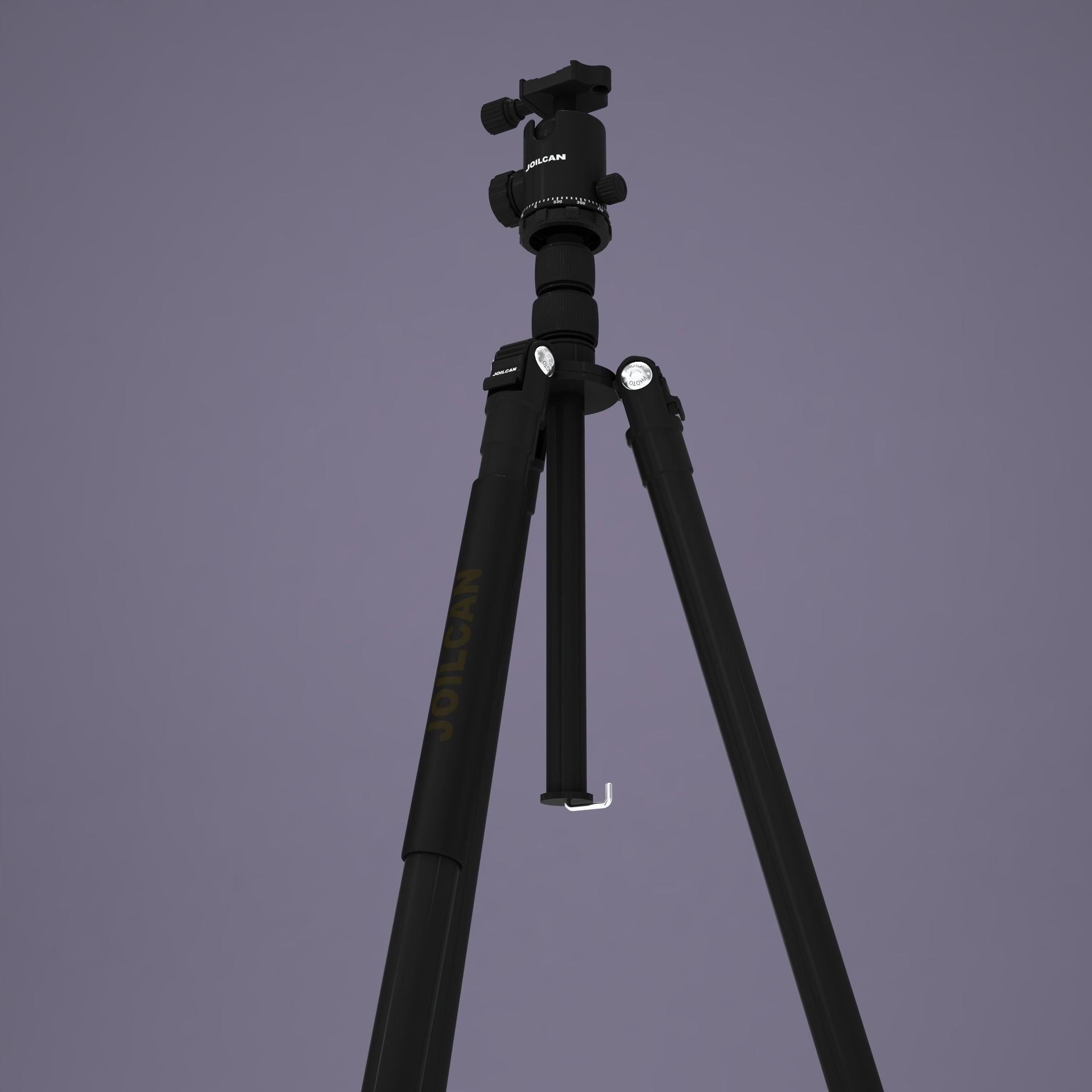 HD Tripod  3D model_9