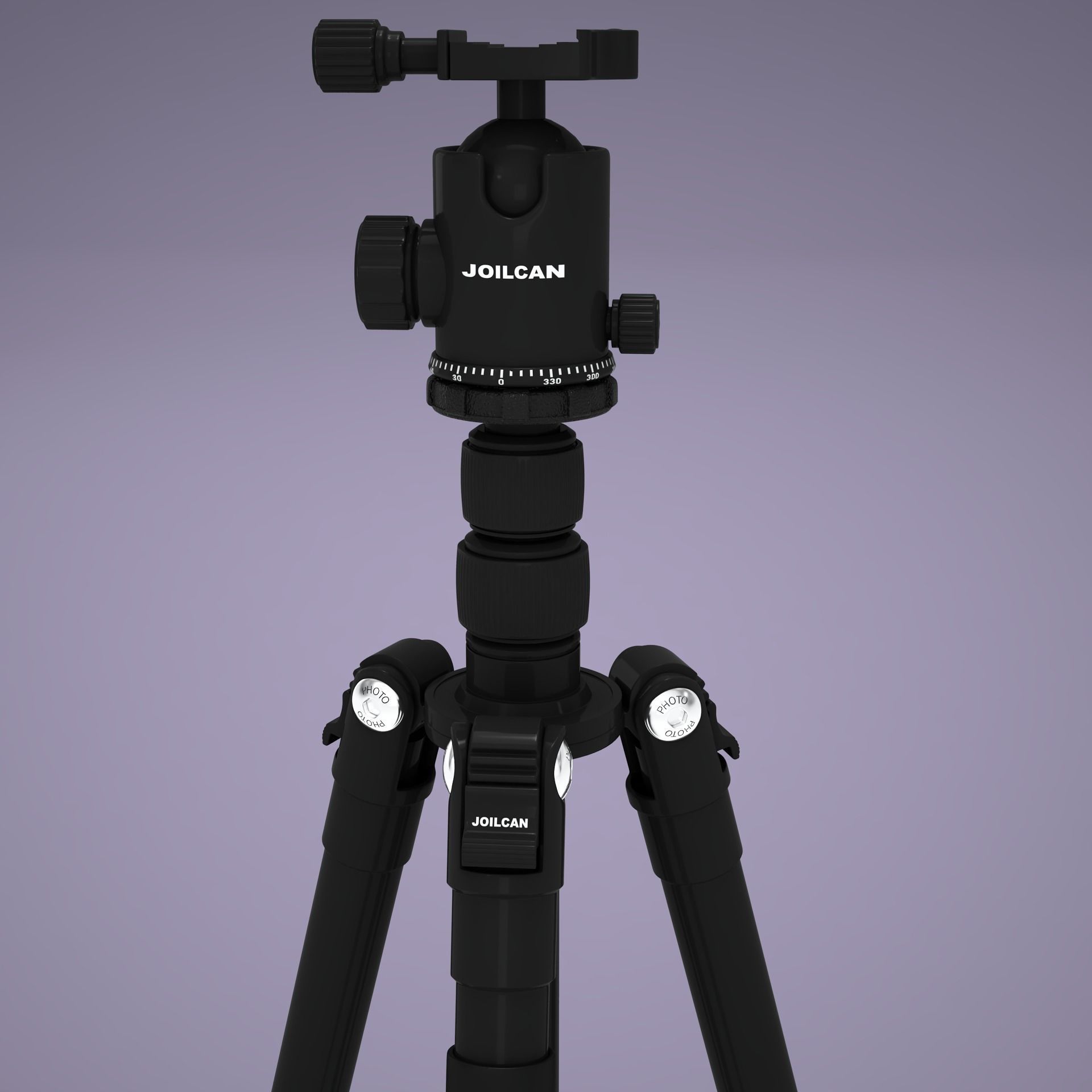HD Tripod  3D model_7