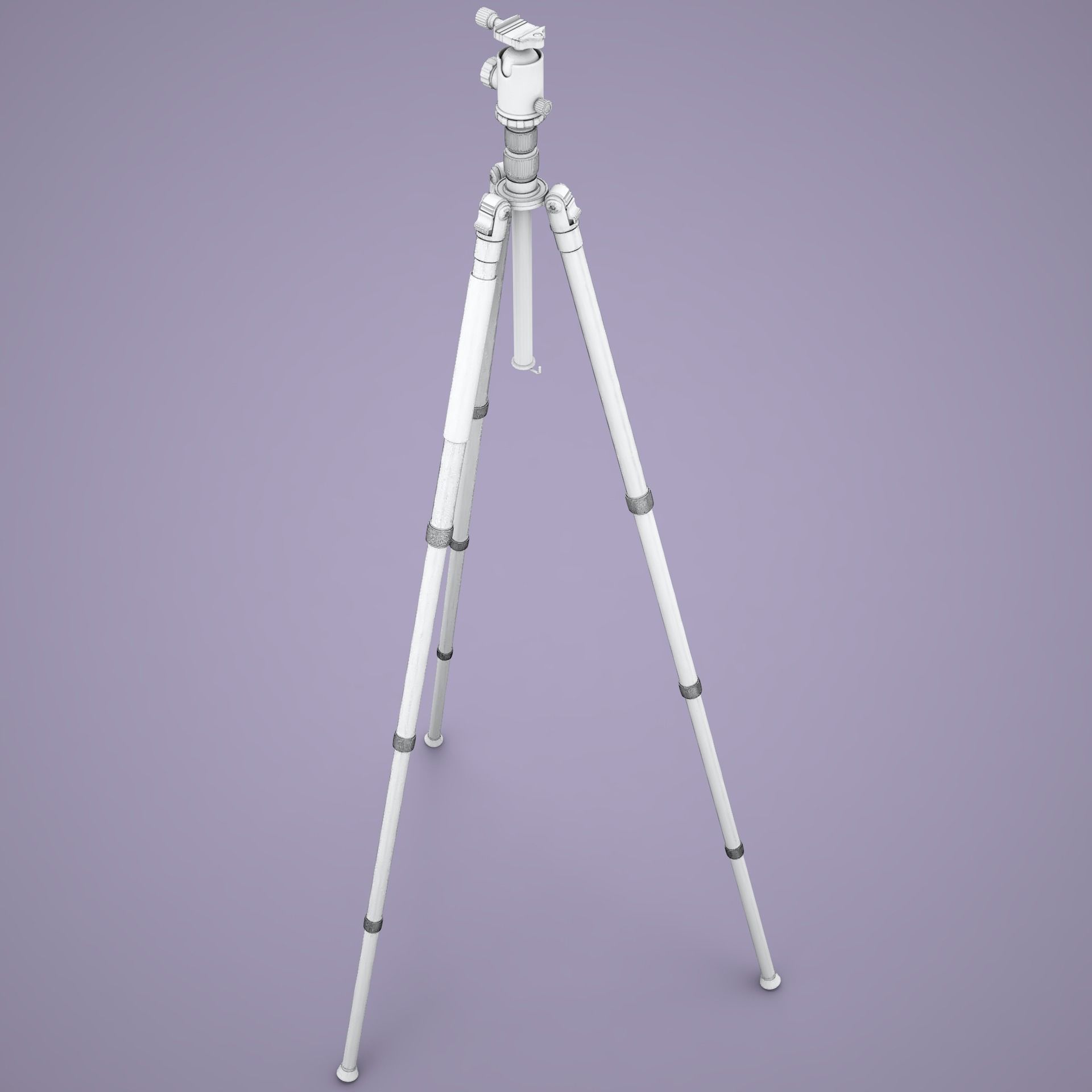 HD Tripod  3D model_17