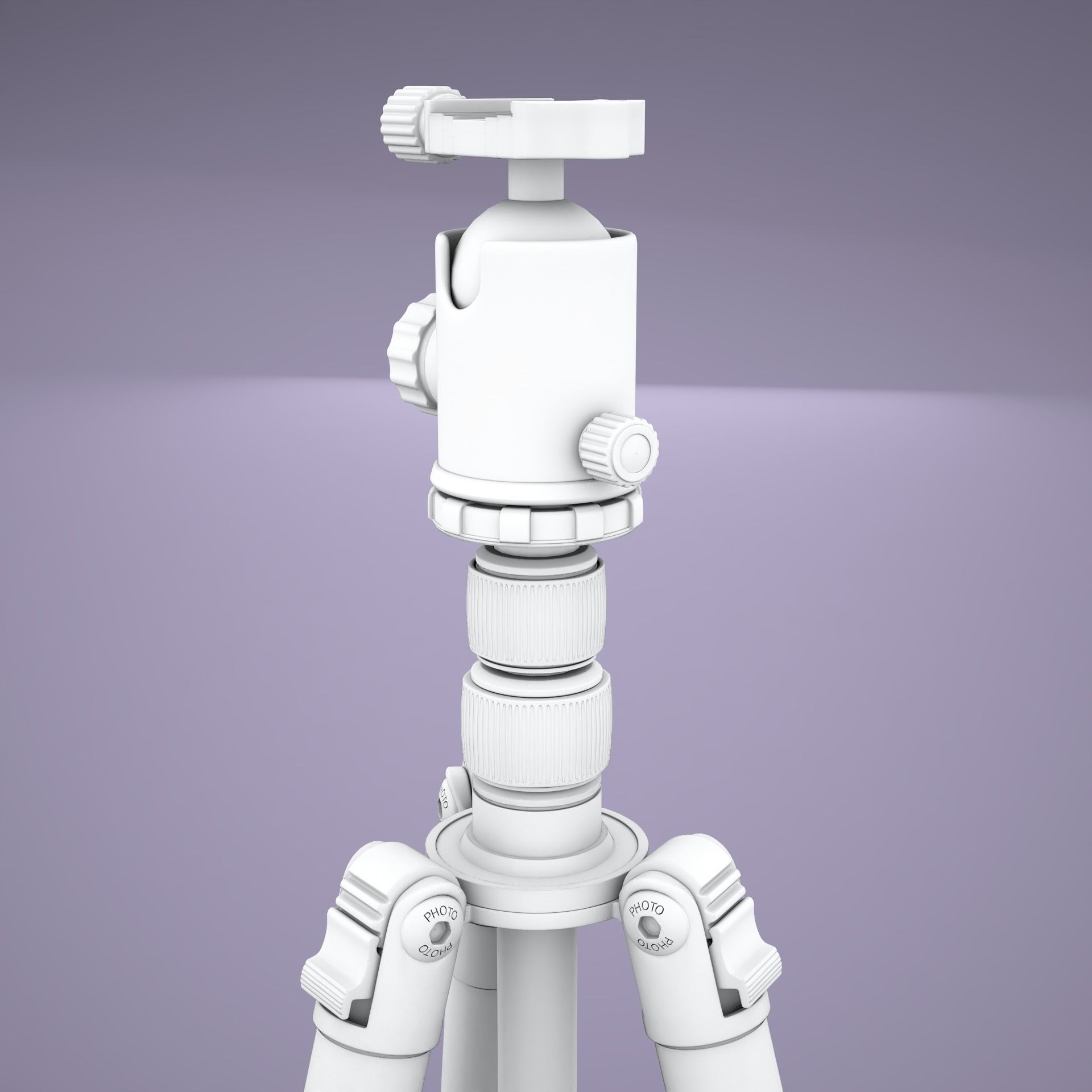 HD Tripod  3D model_22