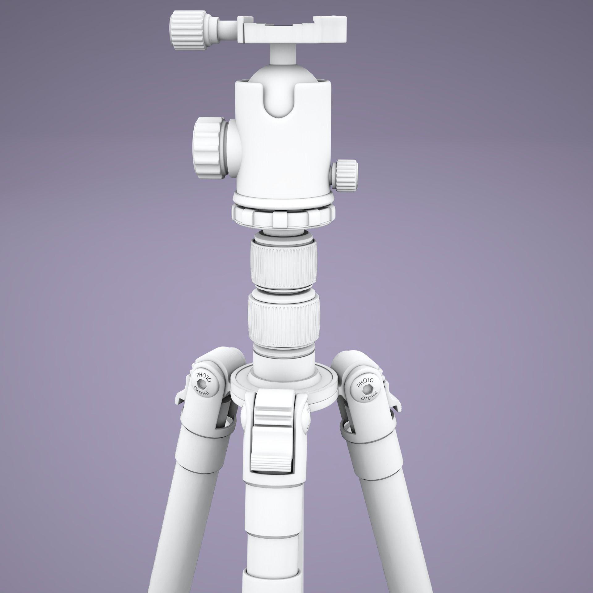 HD Tripod  3D model_20