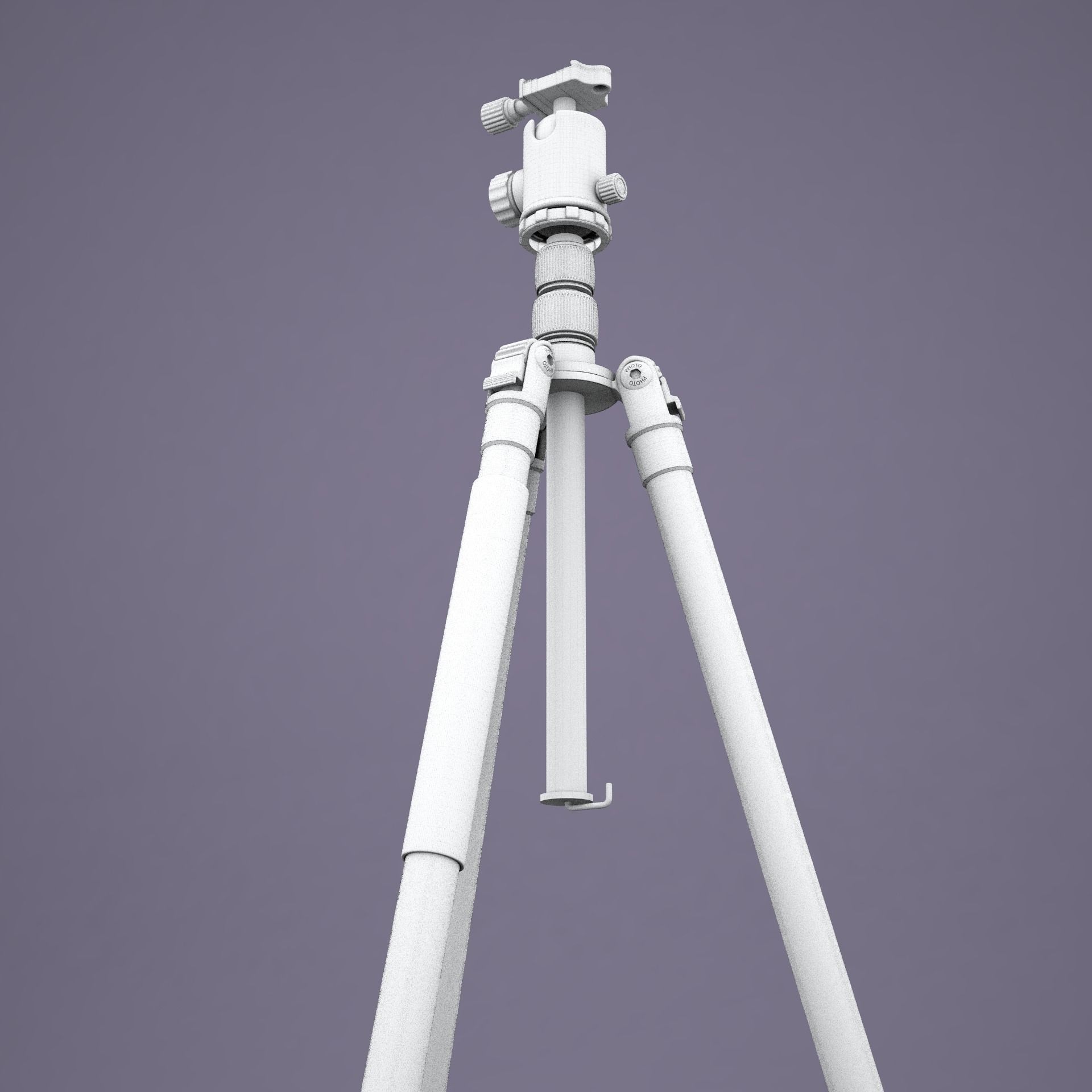 HD Tripod  3D model_12
