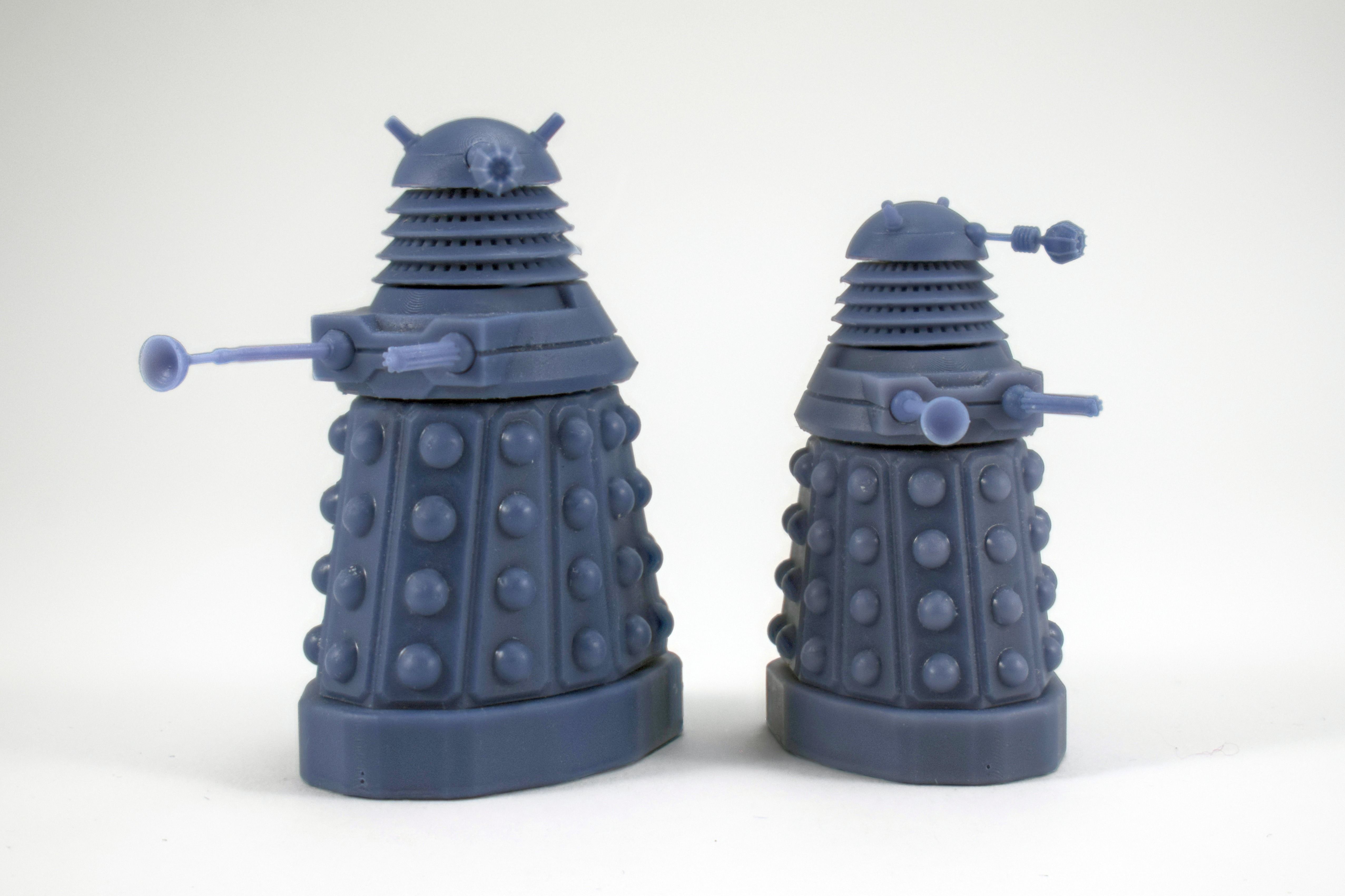 Paradigm Daleks - 32mm Miniature - 3D print model_6