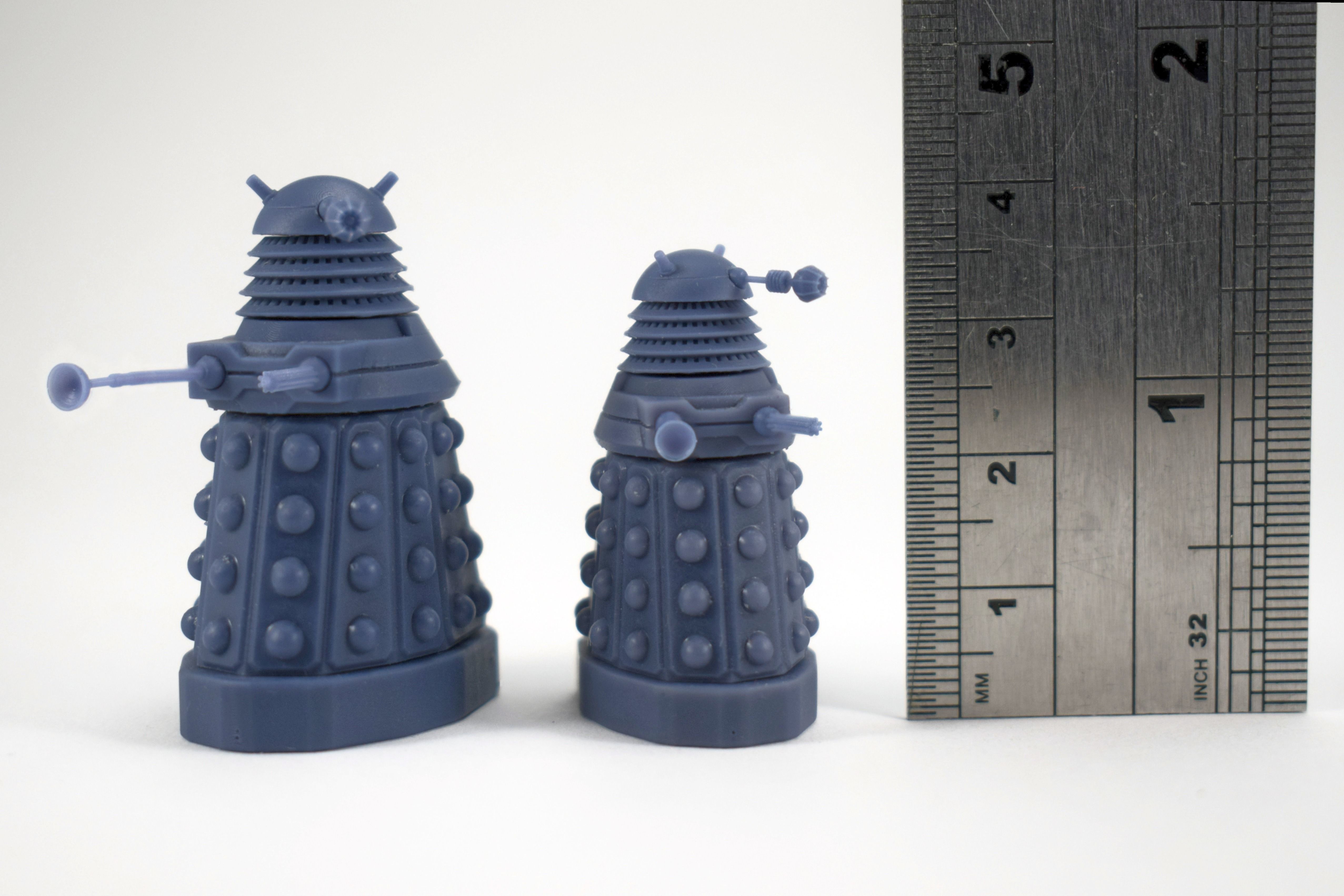 Paradigm Daleks - 32mm Miniature - 3D print model_7