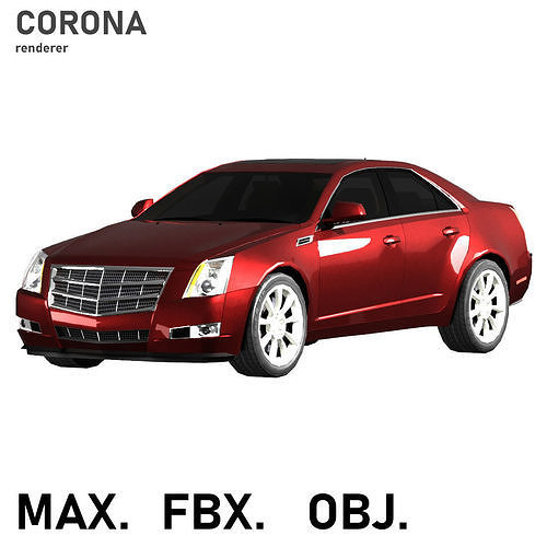 Cadillac cts 3D model
