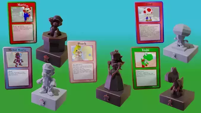 Chess Pack Super Mario 64 LP