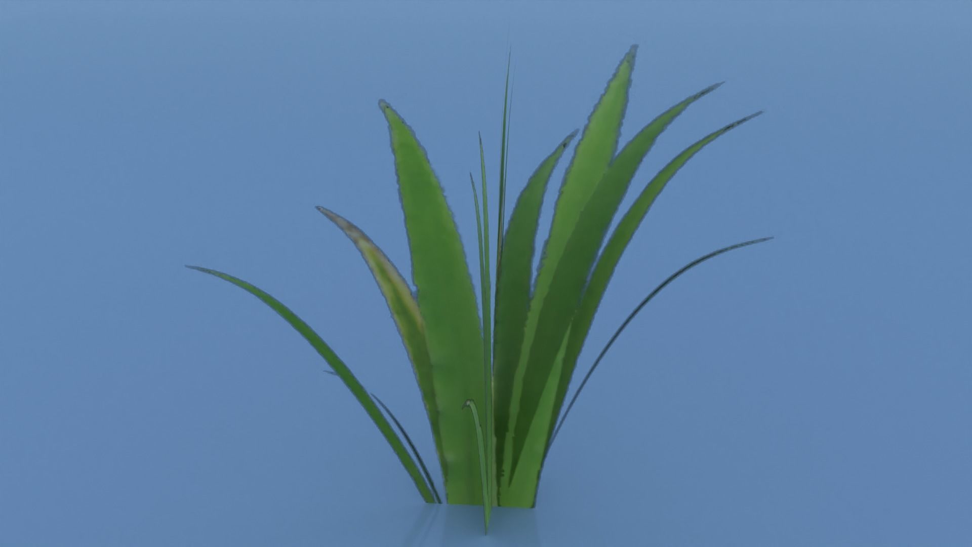 Stylized Grass Pack 01 Low-poly 3D model_18