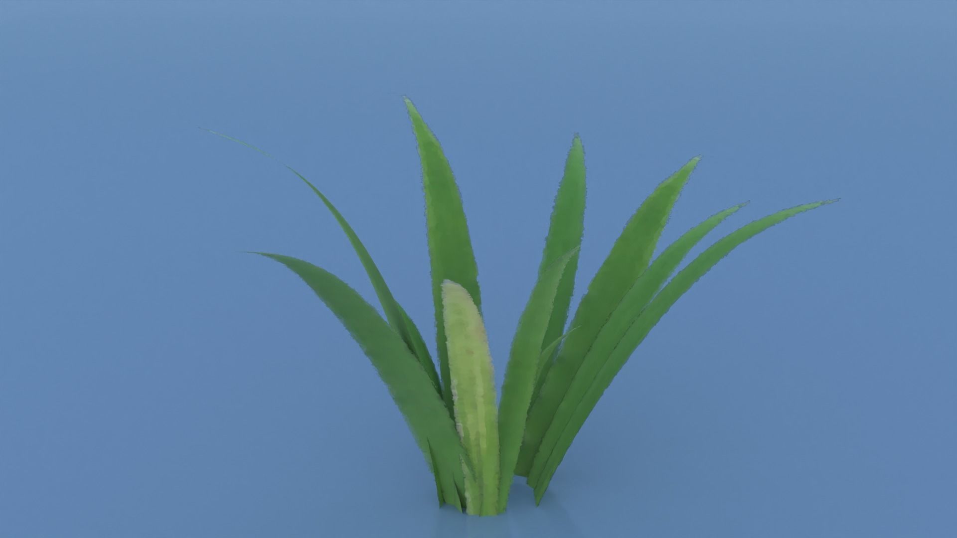 Stylized Grass Pack 01 Low-poly 3D model_4