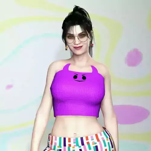 Eli-Female character and outfit