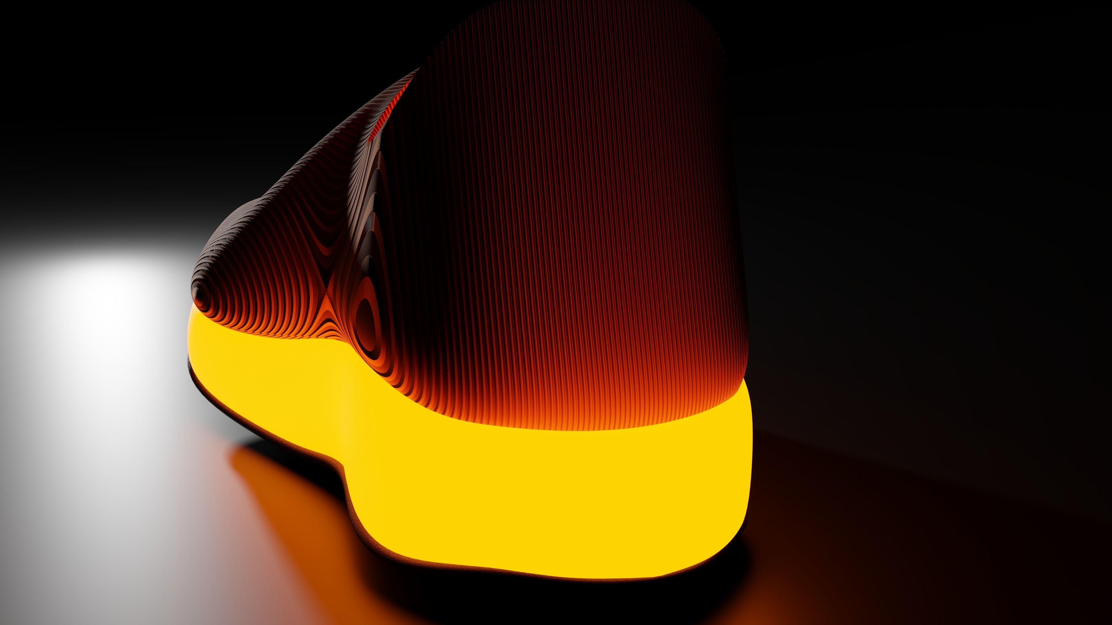 Shoe Blender Low-poly 3D model_2