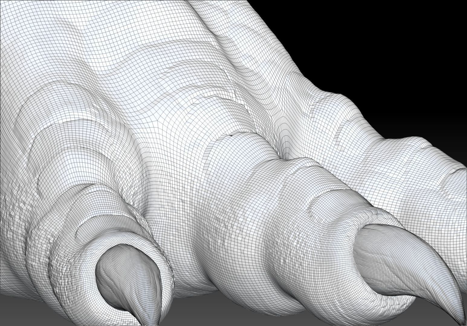 Dinosaur Pachycephalosaurus Sculpt Project 3D model_20