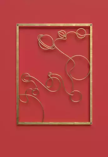 Wall Art-3 Packs Gold Wall Art Decor 