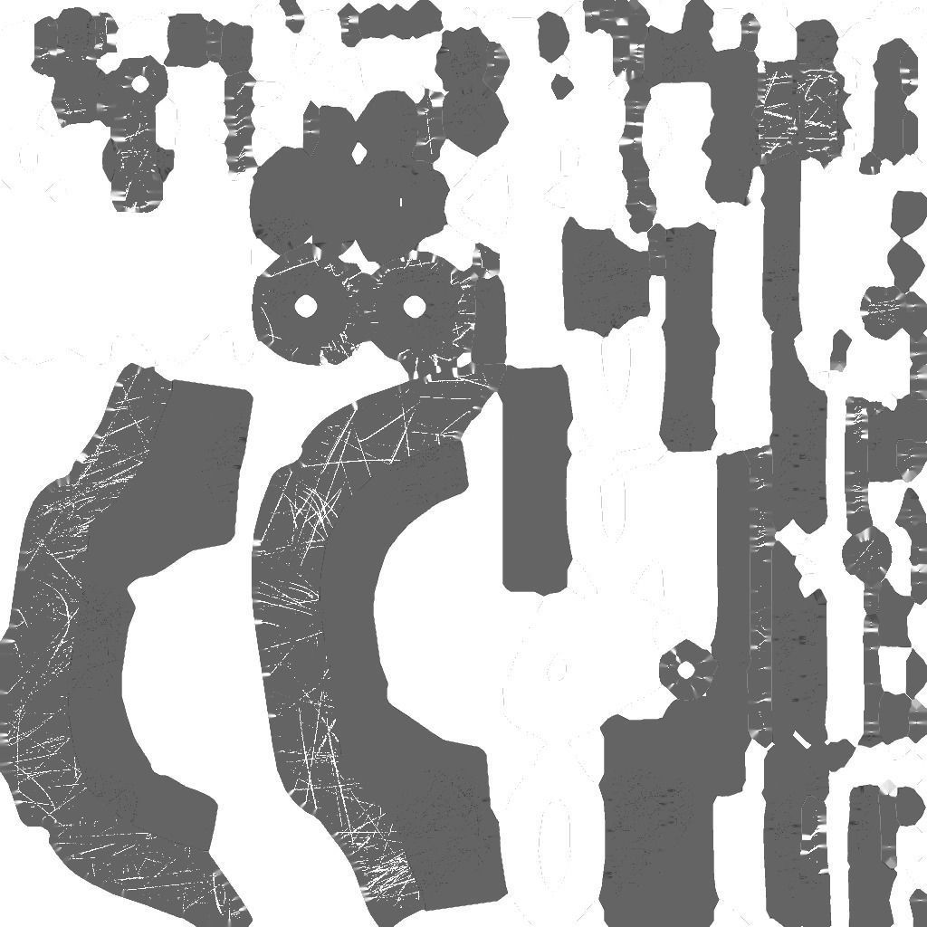 Game Ready Asset - Stylized Battle Sword Free 3D model_3