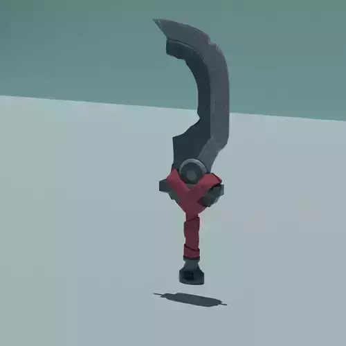 Game Ready Asset - Stylized Battle Sword