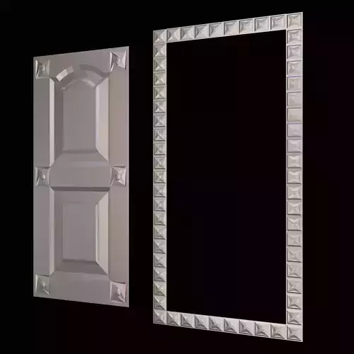 Door Choukat Low-poly 3D model