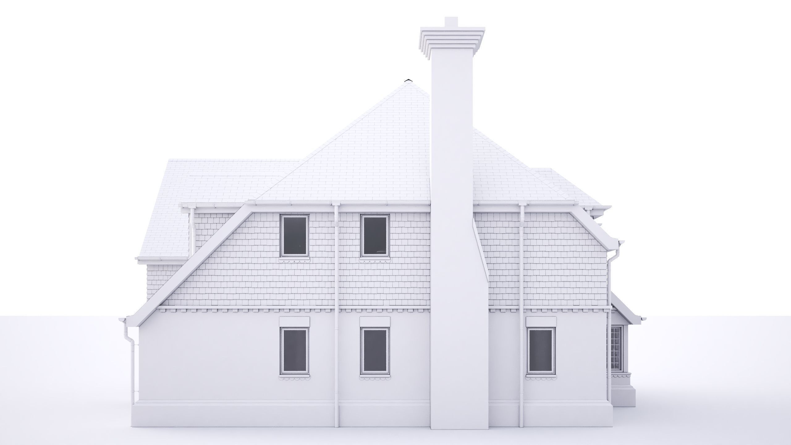 British House Heatherlea P4 3D model_5