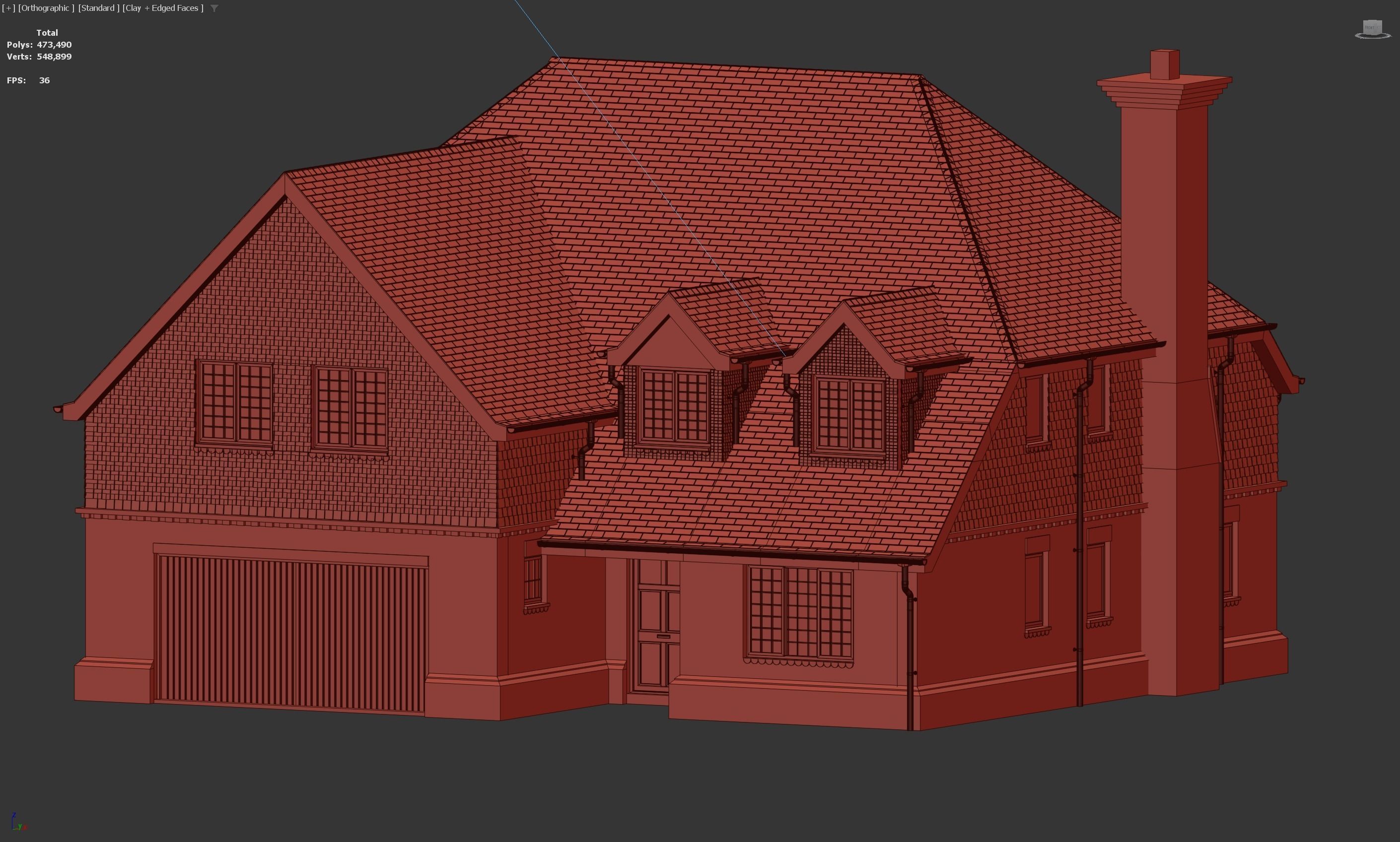 British House Heatherlea P4 3D model_7